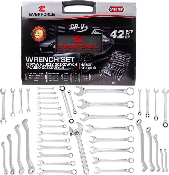 Набор ключей Everforce EF-5421MP - фото