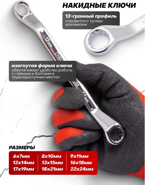 Набор ключей Everforce EF-5421MP