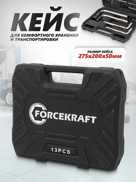Набор ключей ForceKraft 64 481 / FK-5137C