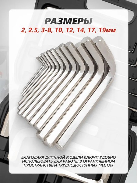 Набор ключей ForceKraft 64 481 / FK-5137C