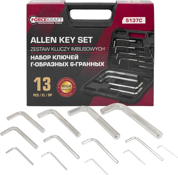 Набор ключей ForceKraft 64 481 / FK-5137C