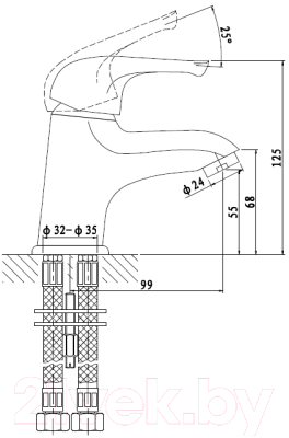 Смеситель Gross Aqua Base 6226257C