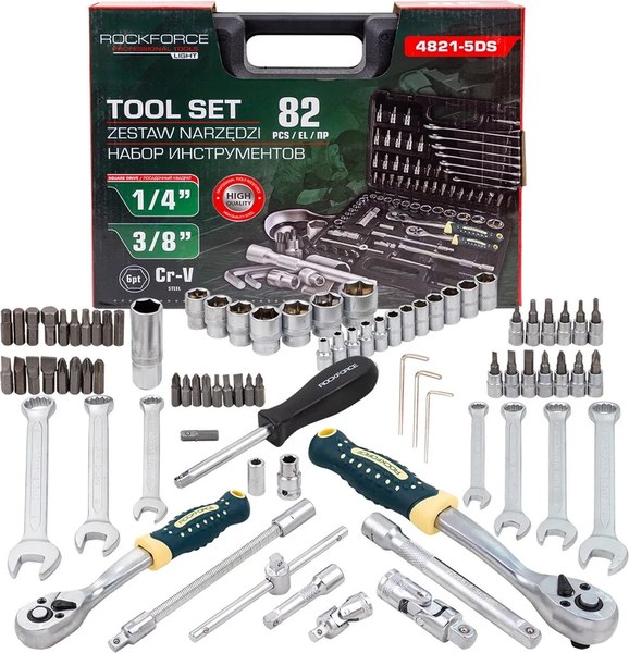 Универсальный набор инструментов RockForce Light 4821-5DS - фото