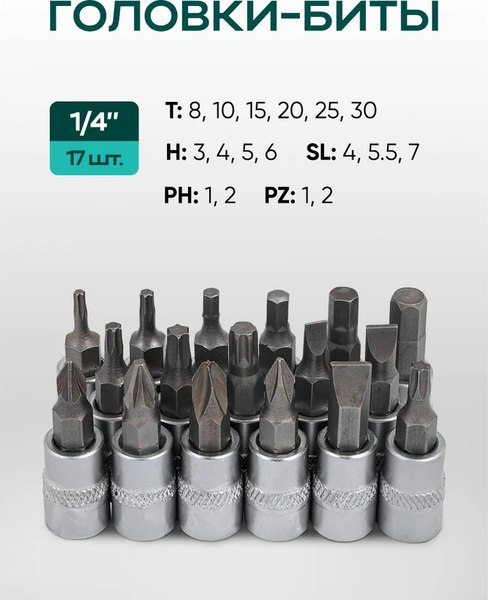 Универсальный набор инструментов RockForce Light 4941-5DS