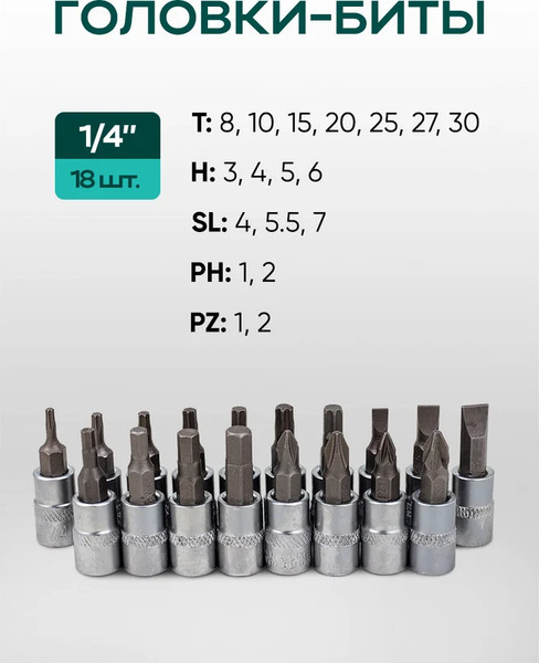 Универсальный набор инструментов RockForce Light 41082-5DS