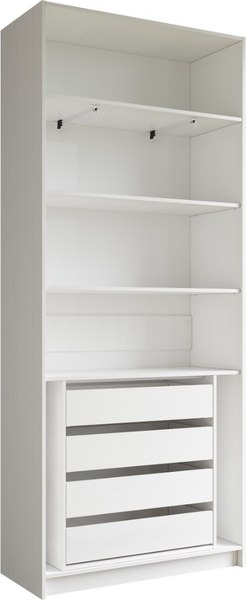 Шкаф-гармошка Евва Лайн ЛН-2D.450.04(1Z/1Z)