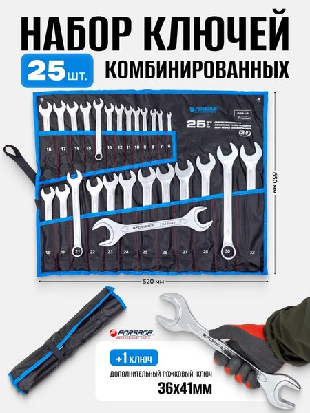 Набор ключей Forsage F-5261P+1 Premium