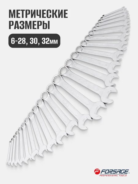 Набор ключей Forsage F-5261P+1 Premium