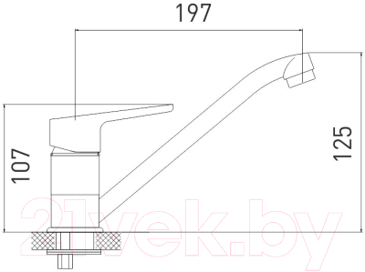 Смеситель Gross Aqua Delta 3210268C-G0110