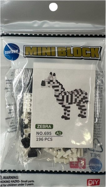 Микроконструктор Centrum Зебра / 74140 - фото