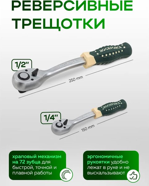 Универсальный набор инструментов RockForce RF-4742-5