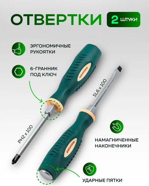 Универсальный набор инструментов RockForce RF-4742-5