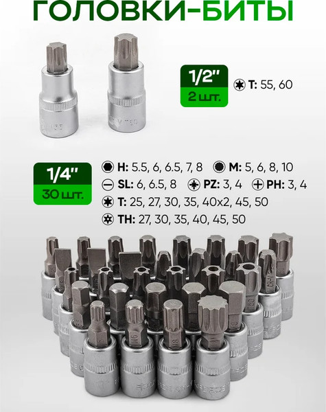 Универсальный набор инструментов RockForce RF-38841+6