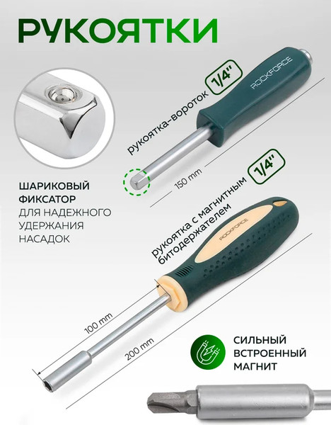 Универсальный набор инструментов RockForce RF-38841+6