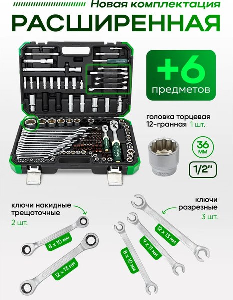 Универсальный набор инструментов RockForce RF-41252-5 Premium