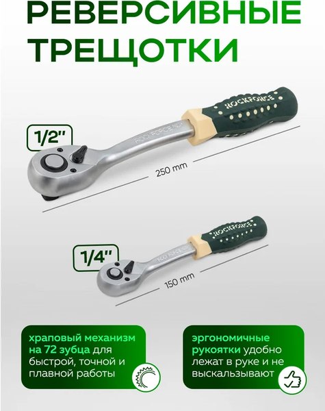 Универсальный набор инструментов RockForce RF-41252-5 Premium