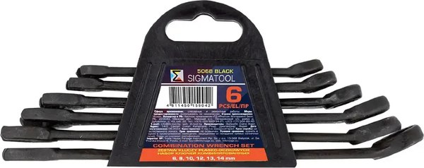 Набор ключей Sigmatool 5068 Black - фото