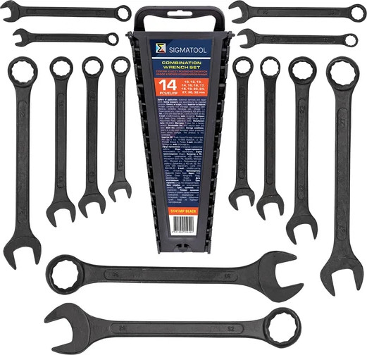 Набор ключей Sigmatool 5141MP Black