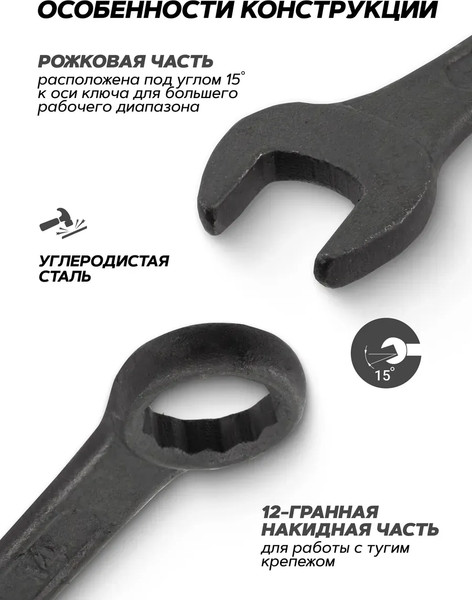 Набор ключей Sigmatool 5261PD Black