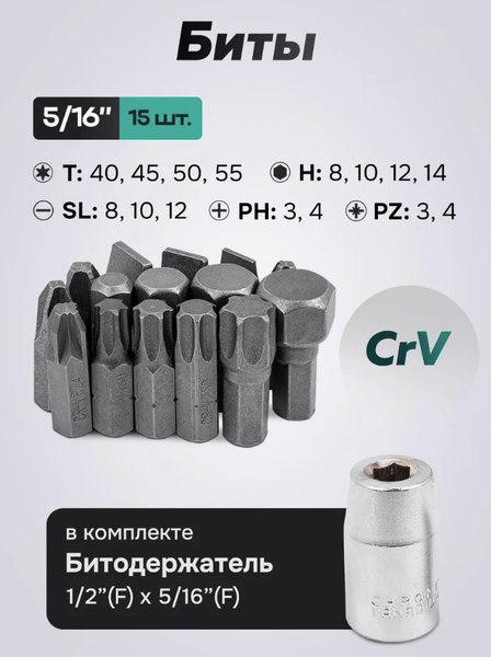 Универсальный набор инструментов FORSandTUNE 4821-5