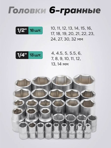 Универсальный набор инструментов FORSandTUNE 4941-5