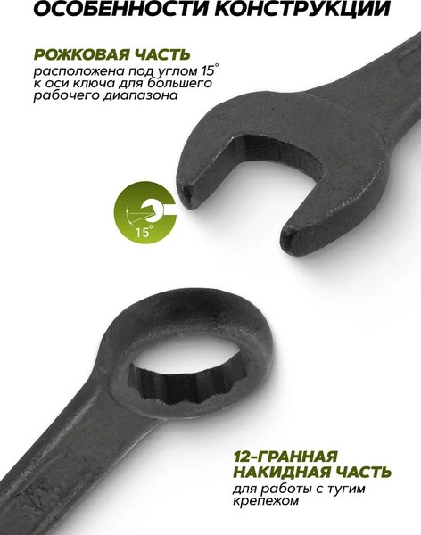 Набор ключей ForsLine FL-5124MP Black