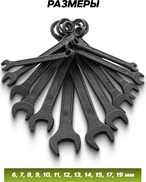 Набор ключей ForsLine FL-5124MP Black