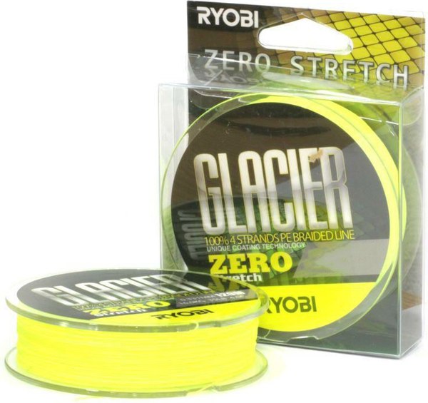 Леска плетеная Ryobi Glacler Zero-120м 2.0/d-0.234мм