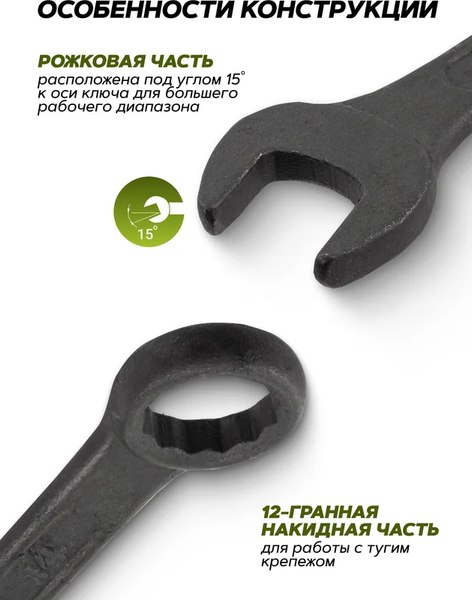 Набор ключей ForsLine FL-5261MP Black