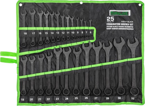 Набор ключей ForsLine FL-5261P Black