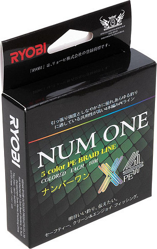 Леска плетеная Ryobi Num One PE4X-100M 0.8/0.148мм