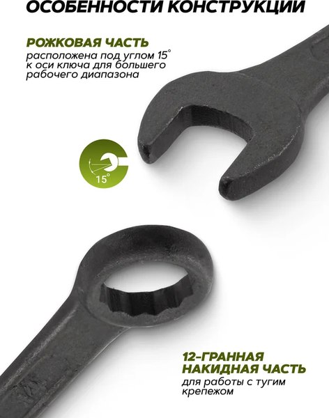 Набор ключей ForsLine FL-5262MP Black