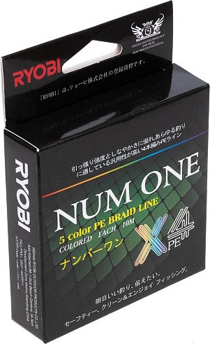 Леска плетеная Ryobi Num One PE4X-100M 3.5/0.310мм