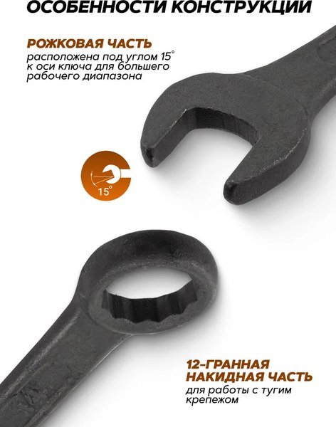 Набор ключей ISMA 5068 Black