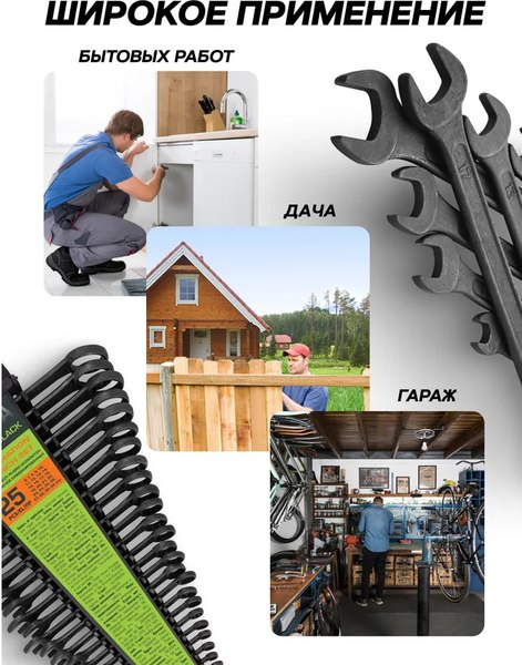 Набор ключей ISMA 5261MP Black