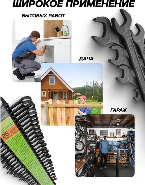 Набор ключей ISMA 5262MP Black