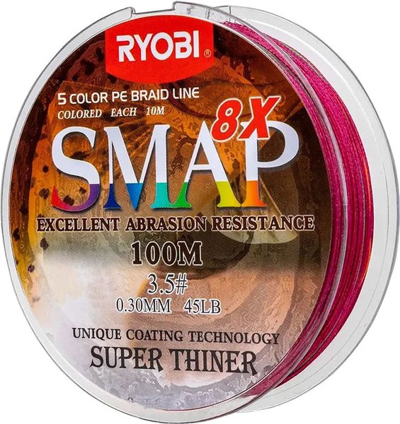Леска плетеная Ryobi Smap PE8X 0.31мм - фото