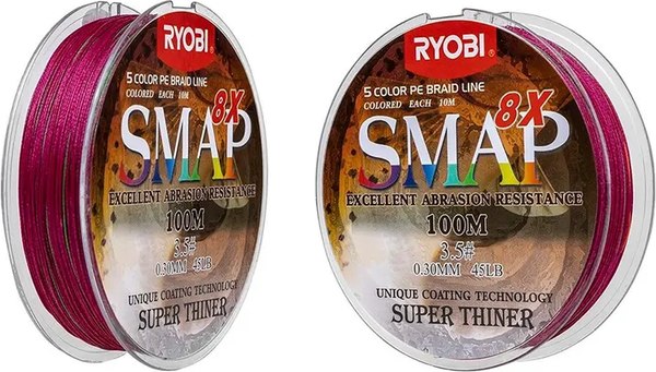 Леска плетеная Ryobi Smap PE8X 0.31мм
