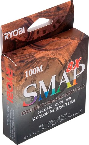 Леска плетеная Ryobi Smap PE8X 0.31мм