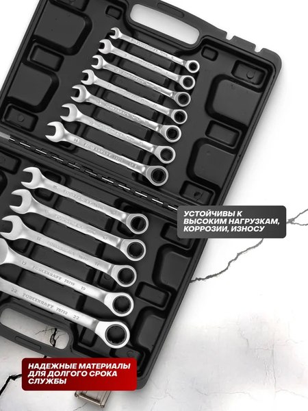 Набор ключей ForceKraft FK-10337