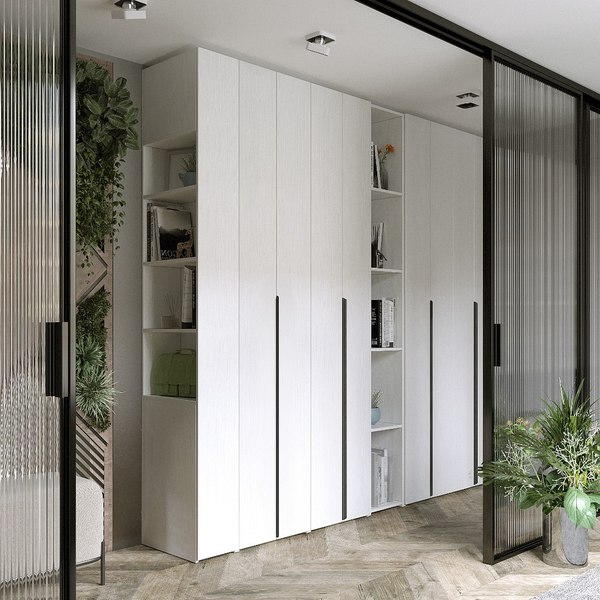 Шкаф-гармошка Евва Лайн ЛН-2D.560.03(0Z/0Z)