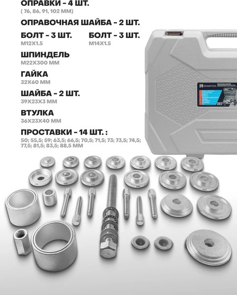 Набор автоинструмента Sigmatool 933T4