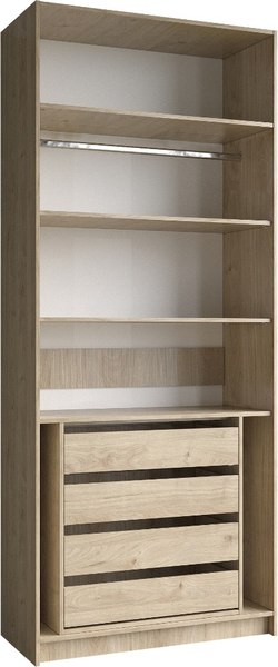 Шкаф-гармошка Евва ЛайнЛН-2D.560.04(1Z/1Z)