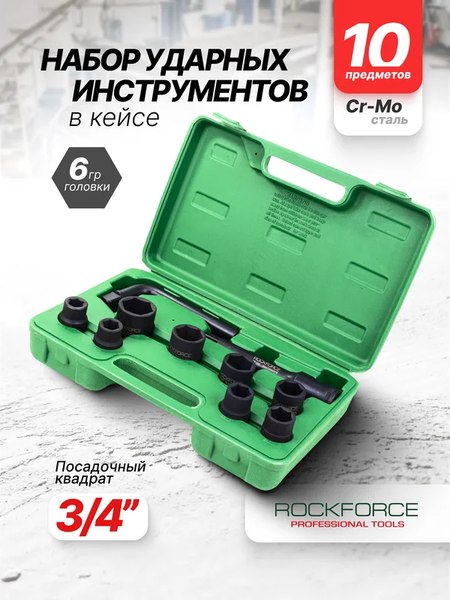 Универсальный набор инструментов RockForce RF-6104-5MPB