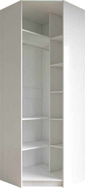 Шкаф-гармошка Евва Лайн ЛН-1U.930х930(0Z) Угловой