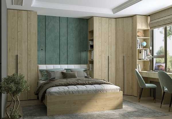 Шкаф-гармошка Евва Лайн ЛН-1U.820х930(0Z) Угловой