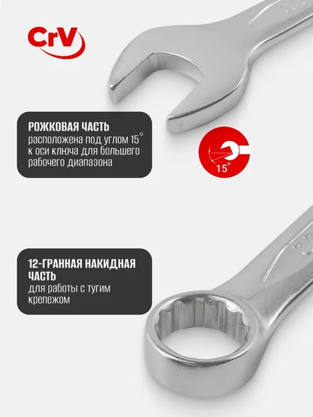 Набор ключей ForceKraft FK-5261P+1