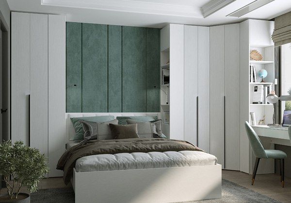 Шкаф-гармошка Евва Лайн ЛН-1U.930х820(0Z) Угловой