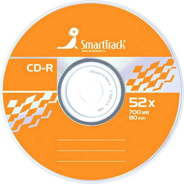 Набор дисков CD-R SmartTrack 700Mb 52x Cake Box / ST000151 - фото