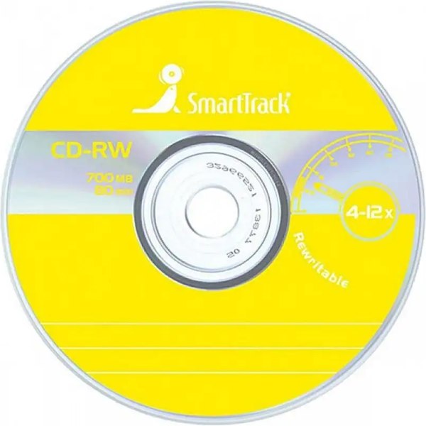 Набор дисков CD-RW SmartTrack 700Mb 4-12x Bulk / ST000197